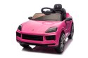 Auto samochód na akumulator  Porsche Cayenne Różowy