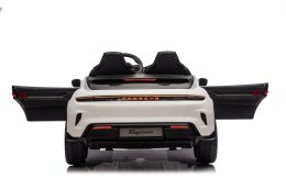 2osobowy Auto na akumulator  Porsche Taycan Turbo S Biały