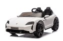 2osobowy Auto na akumulator  Porsche Taycan Turbo S Biały