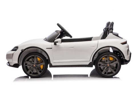 2osobowy Auto na akumulator  Porsche Taycan Turbo S Biały