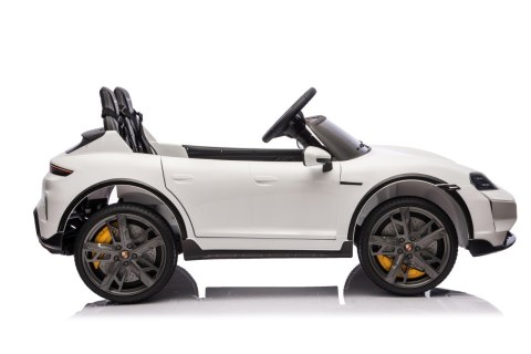 2osobowy Auto na akumulator  Porsche Taycan Turbo S Biały