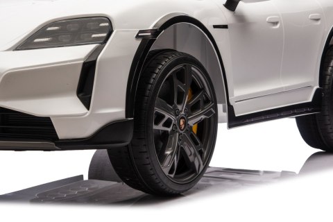 2osobowy Auto na akumulator  Porsche Taycan Turbo S Biały