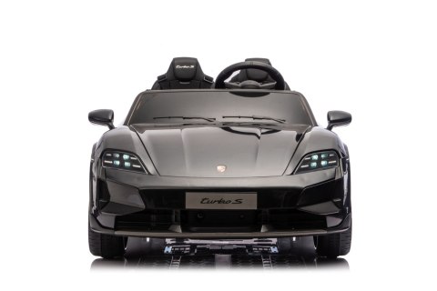 2osobowy Auto na akumulator  Porsche Taycan Turbo S Czarny