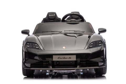 2osobowy Auto na akumulator  Porsche Taycan Turbo S Czarny