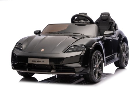 2osobowy Auto na akumulator  Porsche Taycan Turbo S Czarny
