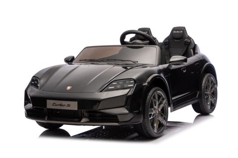 2osobowy Auto na akumulator  Porsche Taycan Turbo S Czarny