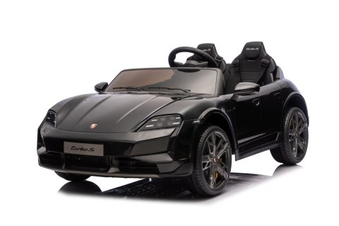 2osobowy Auto na akumulator  Porsche Taycan Turbo S Czarny