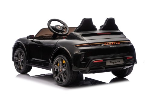 2osobowy Auto na akumulator  Porsche Taycan Turbo S Czarny