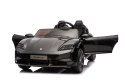 2osobowy Auto na akumulator  Porsche Taycan Turbo S Czarny