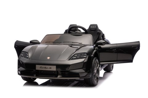 2osobowy Auto na akumulator  Porsche Taycan Turbo S Czarny