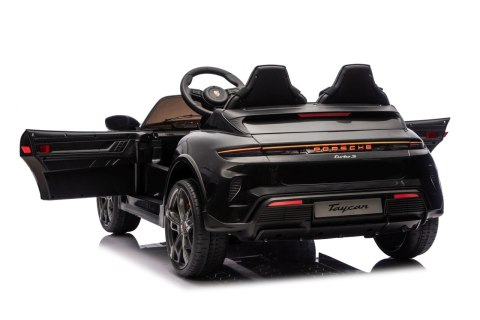 2osobowy Auto na akumulator  Porsche Taycan Turbo S Czarny
