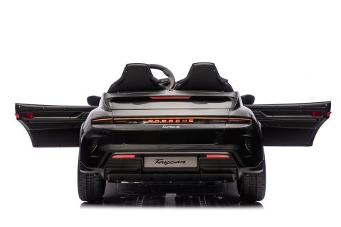 2osobowy Auto na akumulator  Porsche Taycan Turbo S Czarny
