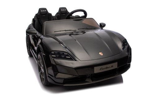 2osobowy Auto na akumulator  Porsche Taycan Turbo S Czarny