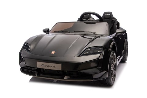 2osobowy Auto na akumulator  Porsche Taycan Turbo S Czarny