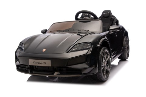 2osobowy Auto na akumulator  Porsche Taycan Turbo S Czarny