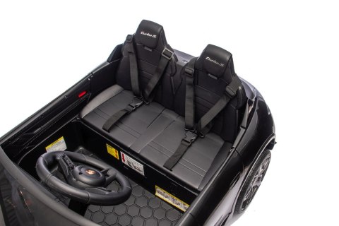 2osobowy Auto na akumulator  Porsche Taycan Turbo S Czarny