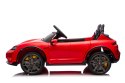 2osobowy Auto na akumulator  Porsche Taycan Turbo S Czerwony