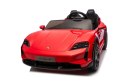 2osobowy Auto na akumulator  Porsche Taycan Turbo S Czerwony