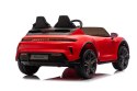 2osobowy Auto na akumulator  Porsche Taycan Turbo S Czerwony