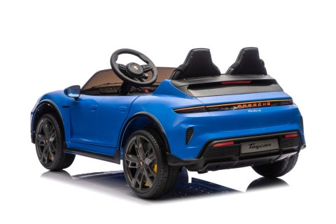 2osobowy Auto na akumulator  Porsche Taycan Turbo S Niebieski