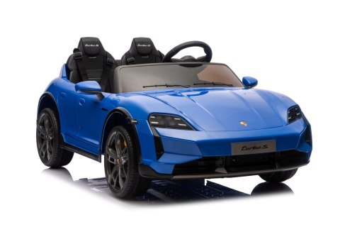 2osobowy Auto na akumulator  Porsche Taycan Turbo S Niebieski