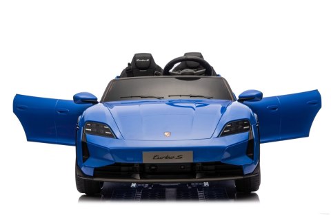 2osobowy Auto na akumulator  Porsche Taycan Turbo S Niebieski
