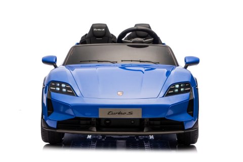 2osobowy Auto na akumulator  Porsche Taycan Turbo S Niebieski