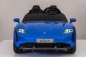 2osobowy Auto na akumulator  Porsche Taycan Turbo S Niebieski