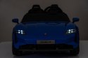 2osobowy Auto na akumulator  Porsche Taycan Turbo S Niebieski