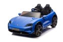 2osobowy Auto na akumulator  Porsche Taycan Turbo S Niebieski