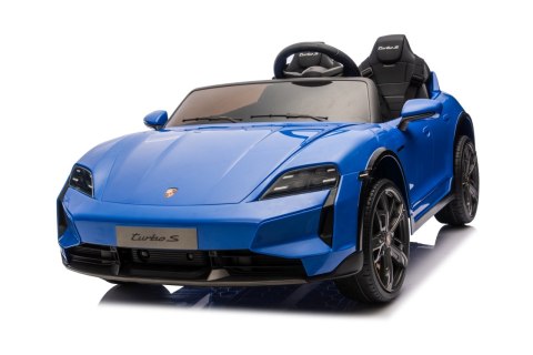 2osobowy Auto na akumulator  Porsche Taycan Turbo S Niebieski