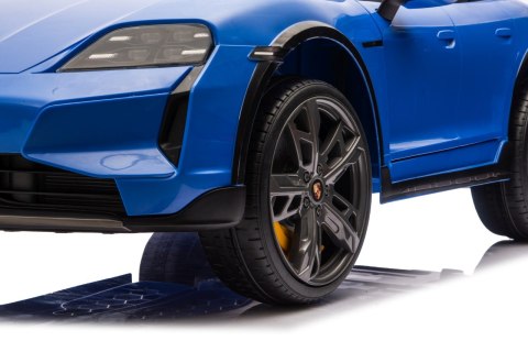 2osobowy Auto na akumulator  Porsche Taycan Turbo S Niebieski
