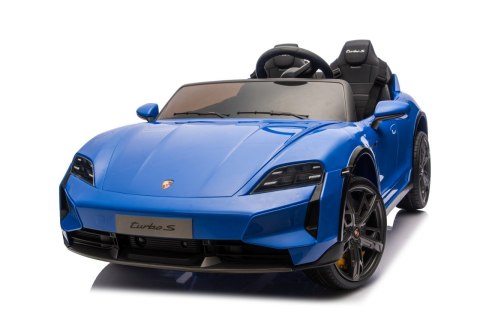 2osobowy Auto na akumulator  Porsche Taycan Turbo S Niebieski