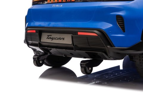 2osobowy Auto na akumulator  Porsche Taycan Turbo S Niebieski