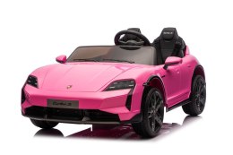 2osobowy Auto na akumulator  Porsche Taycan Turbo S Różowy