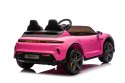 2osobowy Auto na akumulator  Porsche Taycan Turbo S Różowy