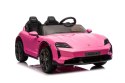 2osobowy Auto na akumulator  Porsche Taycan Turbo S Różowy