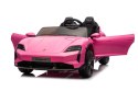 2osobowy Auto na akumulator  Porsche Taycan Turbo S Różowy