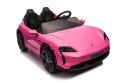 2osobowy Auto na akumulator  Porsche Taycan Turbo S Różowy