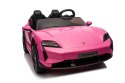 2osobowy Auto na akumulator  Porsche Taycan Turbo S Różowy
