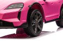 2osobowy Auto na akumulator  Porsche Taycan Turbo S Różowy