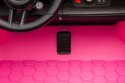 2osobowy Auto na akumulator  Porsche Taycan Turbo S Różowy