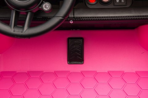 2osobowy Auto na akumulator  Porsche Taycan Turbo S Różowy