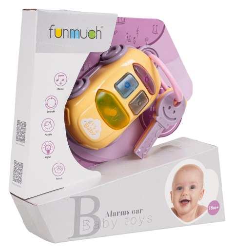 Zestaw Miękkich Kluczy i Brelok z Funkcją Świateł dla Najmłodszych