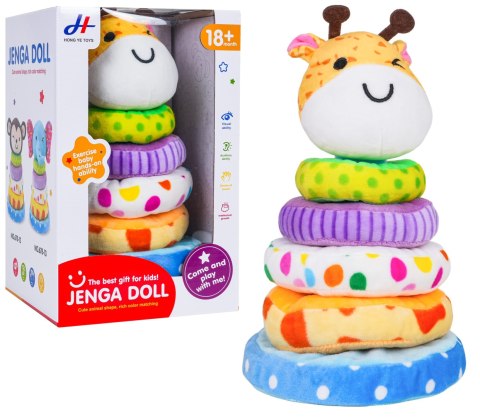 Miękka Piramida dla Najmłodszych Żyrafa