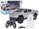 zdalnie sterowany Samochód auto  TRACK Srebrny + Stacja Ładowania