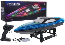 zdalnie sterowany Łódź Wyścigowa Niebieska