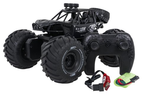 zdalnie sterowany Pojazd LION Czarny