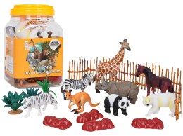 Zestaw Dzikich Zwierząt 29el.