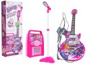 Zestaw Gitara + Wzmacniacz Różowy